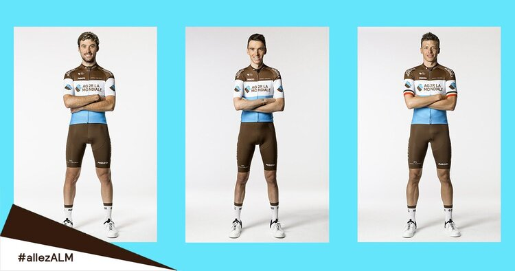 salopette ciclismo Ag2r La Mondiale